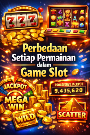 Memahami Perbedaan Setiap Permainan dalam Game Slot Memahami Perbedaan Setiap Permainan dalam Game Slot
