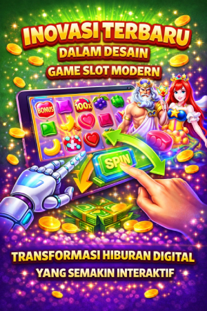 Inovasi Terbaru dalam Desain Game Slot Modern: Transformasi Hiburan Digital yang Semakin Interaktif
