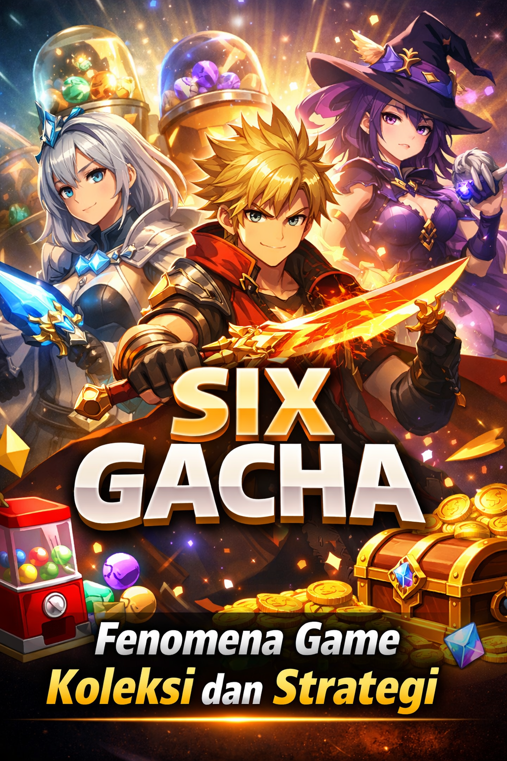 Sejarah Game Gacha – Latar belakang sistem gacha di industri game.